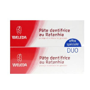 Lot Dentifrice Ratanhia 2x75ml