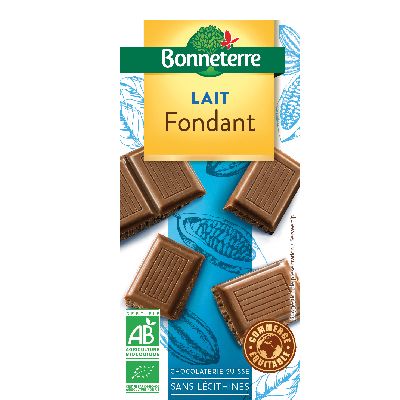 Chocolat Fondant Lait 100g De Suisse