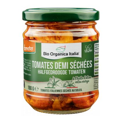Tomates Demi Sechees Huile 190 G