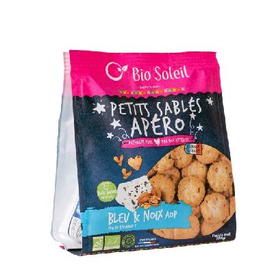 Petits Sables Apero Bleu Et Noix 100 G