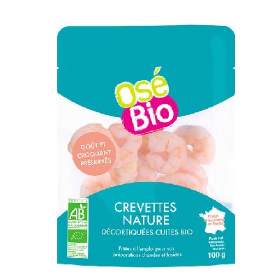 Crevettes Natures Decortiquees Cuites 100 G